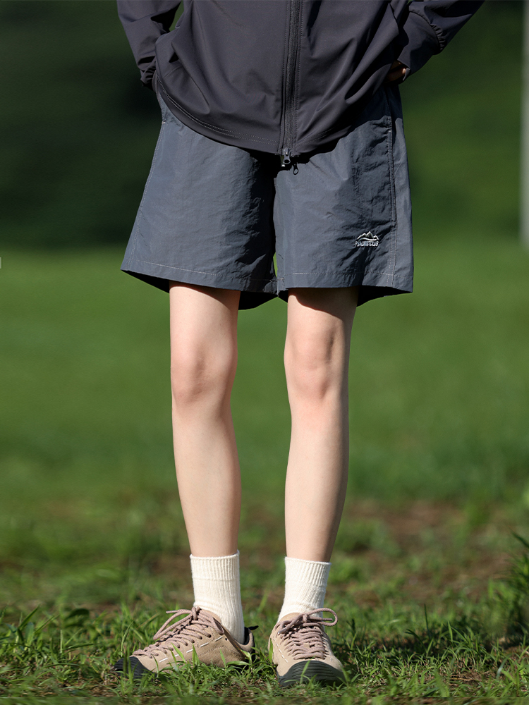 Summer Japanese travel solid color quick dry trousers
