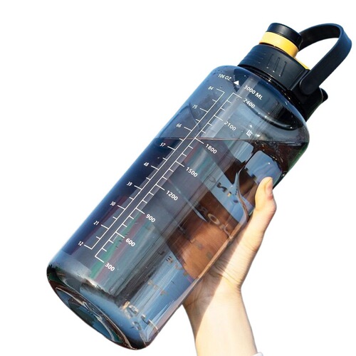 Large Capacity Space Cup Outdoor Sports Fitness Water Bottle for Men and Women, Worksite Anti-Fall Water Jug Cup Factory One Piece