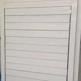 铝合金百叶窗 电动百叶窗 通风防雨百叶窗 户外工程