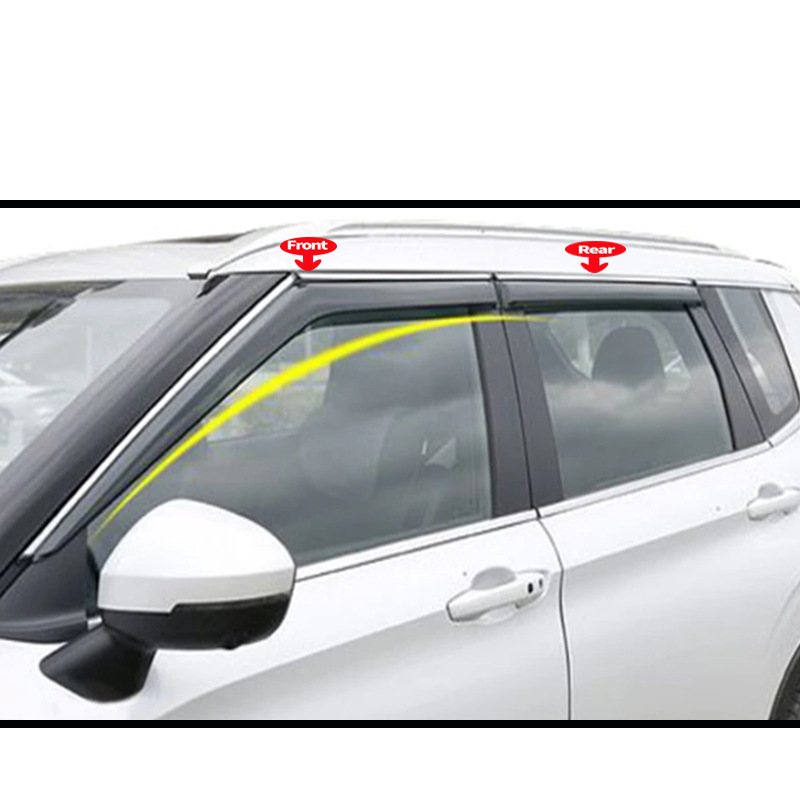 Cross-Border Applicable Mitsubishi Outlander Thickened Rain Visor Outlander 2023+ Window Visor