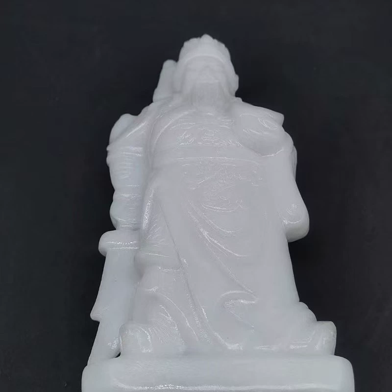 Afghan Jade Guan Gong Ornaments Afghan Character Carvings Wu Caishen Home Office Furnishings Crafts Gifts