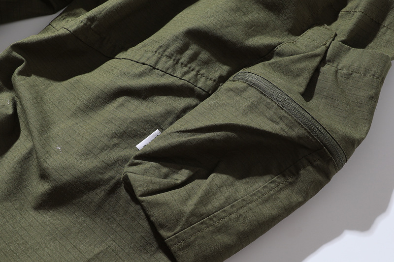 Pantaloni cargo uomo taglio dritto oversize stile casual streetwear_voghion.com