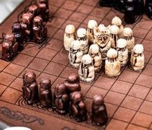 跨境创意新款树脂皮质国王士兵国际象棋休闲娱乐下棋家居室内摆件