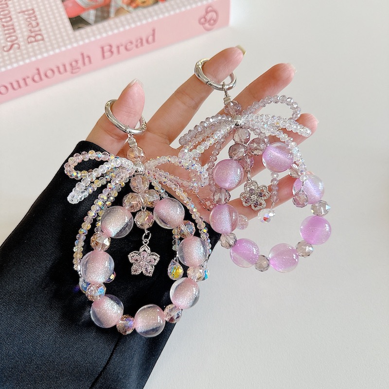 Boutique hecho a mano de alta gama para colgar cadena de teléfono móvil, cadena corta, cordón de teléfono móvil de moda, colgante de mensajero corto