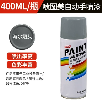 400ml Gray Self-Painting Hand-Operated Avtomobil boyası - self-painting-400ml-230g-48-haier-soot-400mlbottle