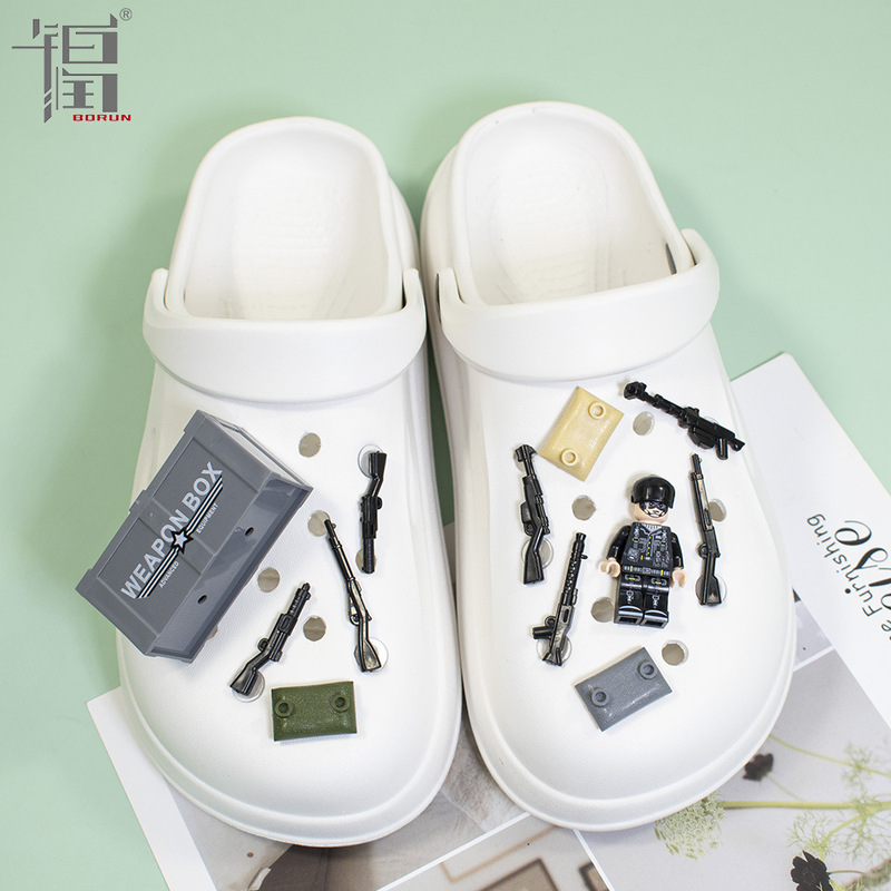 ins New Cave Shoes diy Shoe Flower Shoe Buckle Shoe Accessories Decorative Buckle Stereo Shoe Flower Shoe Buckle Accessories Lego Shoe Buckle