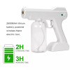 hold wireless Blue light disinfect Spray Guns atomization Sterilizer 8 Adjustable Size Sanitizer Sprayer