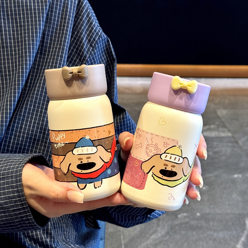 2025新款保温杯男女生高颜值便携水杯学生316不锈钢上学专用杯子