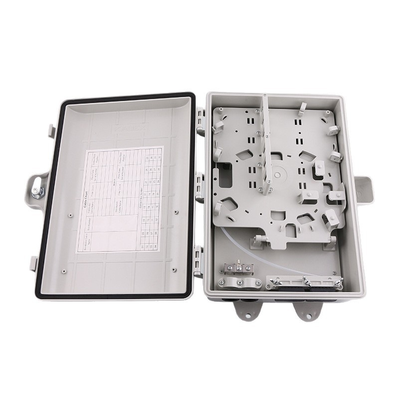 供应光分路器楼道箱 24-32芯分纤盒批发光缆分纤箱分路器箱终端盒