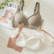 内衣女士小胸聚拢调整型收副乳防下垂无痕无钢圈薄款大胸显小文胸