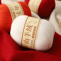 手編みのウールの糸の卸売りの赤ちゃんはボールのウサギのウールの糸の中の太い毛糸のdiyウールの糸の機械を起こしてマフラーのセーターを編みます。