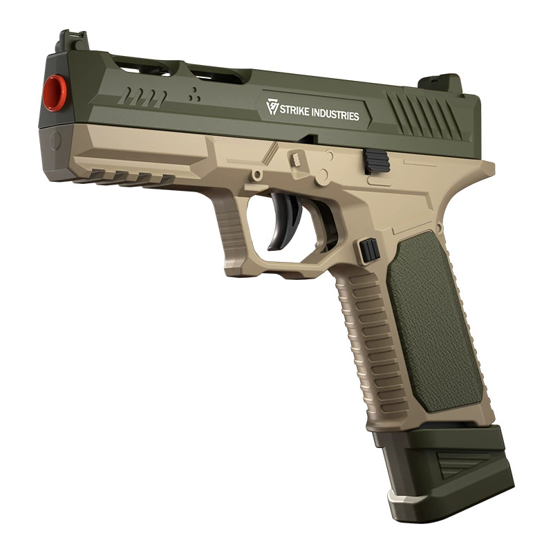 Игрушечный пистолет автомат Glock, механическая мягкая пуля, дробовик, модель оружия, минифиг, (поставки через границу), 17 элементов, автоматическая стрельба