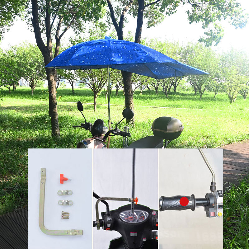 Paraguas para automóviles eléctricos, paraguas para motocicleta, paraguas de lluvia, paraguas de lluvia para automóviles eléctricos, paraguas de sombrilla desmontables, paraguas para automóviles eléctricos