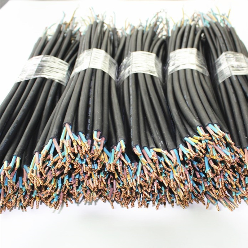 中山厂家供应LED电源线台湾明纬电源连接橡胶线VDE认证电源线