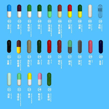 厂家直销OEM可定制印字改色可食用胶囊壳0#药用明胶空心胶囊医用