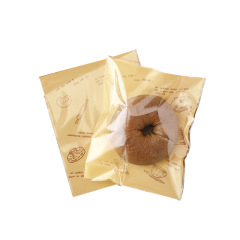 Bread packaging bag self-sealing bag European bread baking toast bagel croissant small snack bag transparent self-adhesive bag