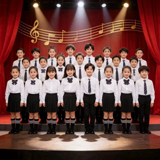 六一幼儿园表演服园服小学生合唱朗诵主持校服儿童班服毕业照典礼