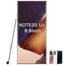 Note20U+新款智能手机 6.9寸穿孔屏带手写笔2+16跨境手机外贸批发