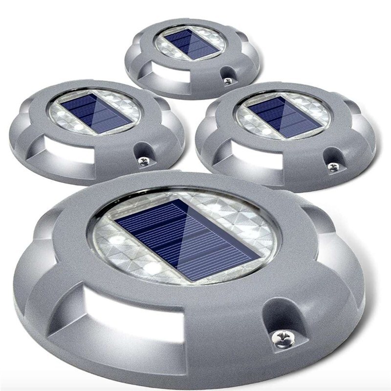 Solar Deck Lights, Square and Park Solar Pathway Lights, Solar Dock Light, Smart Road Stud Lights