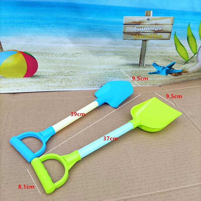 Juguetes de playa para niños al por mayor pala y set de barril castillo caricatura barril costera herramientas de excavación de arena parques puestos