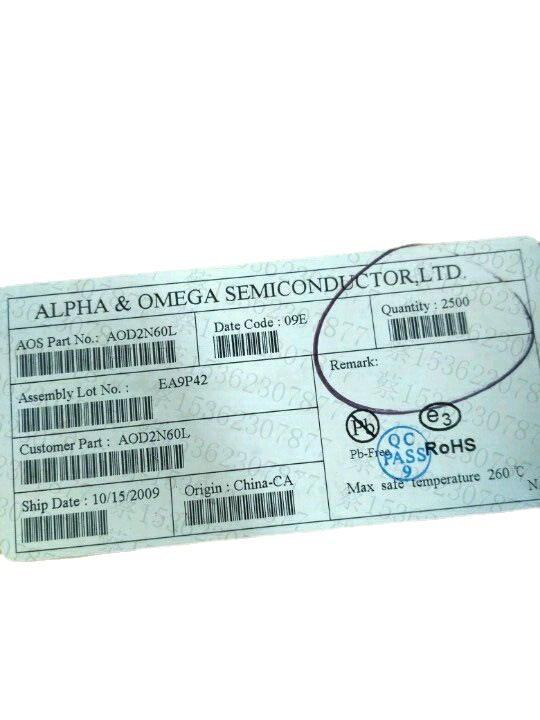 AOD2N60L 欢迎咨询