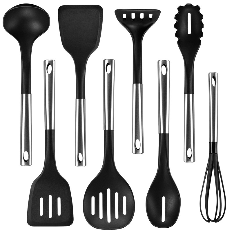 Paleta de cocina antiadherente para el hogar y para la cocina de cocina resistente a altas temperaturas de grado madre e infante