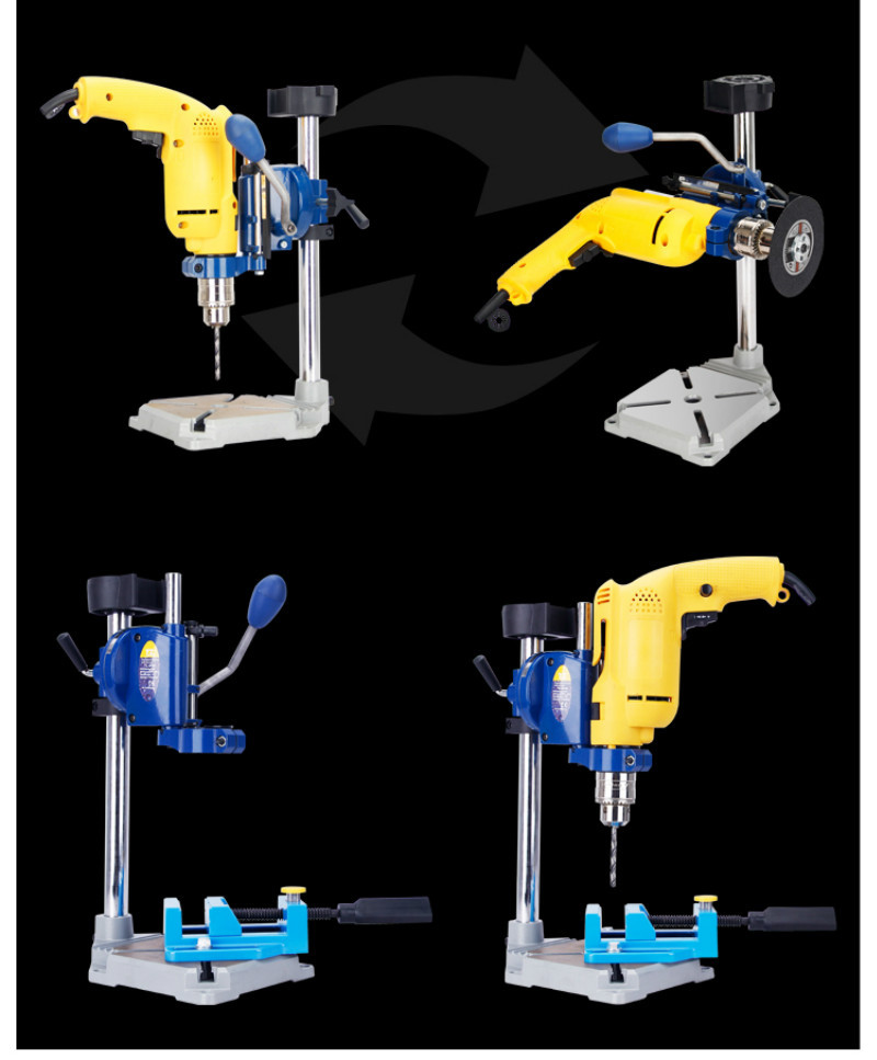 Soporte de taladro eléctrico multifuncional especial taladro eléctrico taladro manual taladro eléctrico mini taladro de mesa herramienta de perforación de carpintería Tong