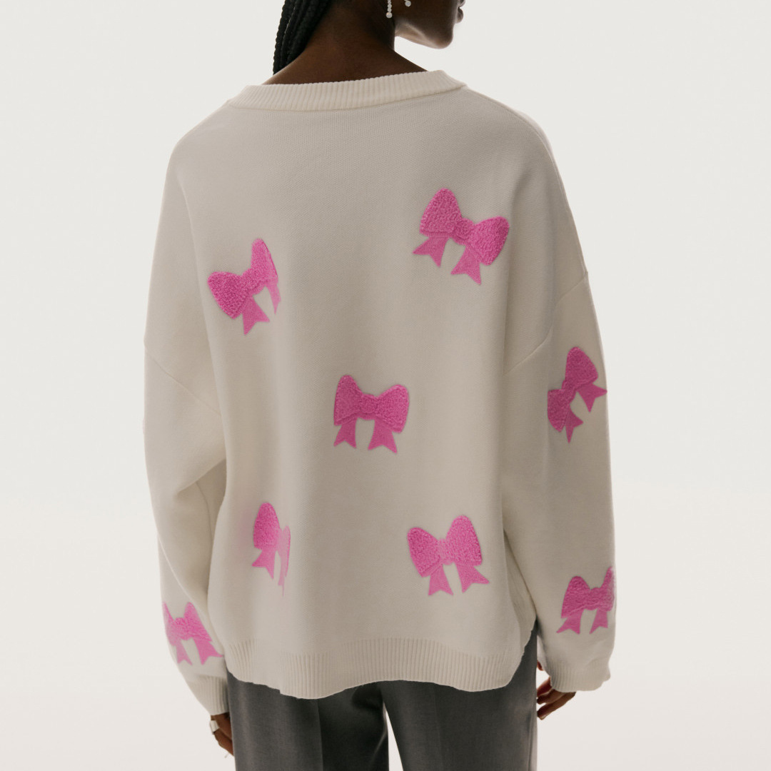 546g Weight Long Sleeve Sleeve Length Pullovers Placket Type Regular Sleeve Sleeve Type Spandex Fabric Type Ordinary Model (50cm <Length ≤ 65cm) Top Length Pullovers, Sweater, Knitwear Tops Type Date, Festival Occasion Polo collar Neckline Printing Function Loose Fit Type Valentine'S Day Festival Solid Color Pattern Winter, Spring, Autumn Season Women's, Adults Gender Japanese and Korean Leisure, Simple Style Style Wholesale Women's Adults Japanese And Korean Leisure Simple Style Solid Color Long Sleeve Sweaters & Cardigans 42