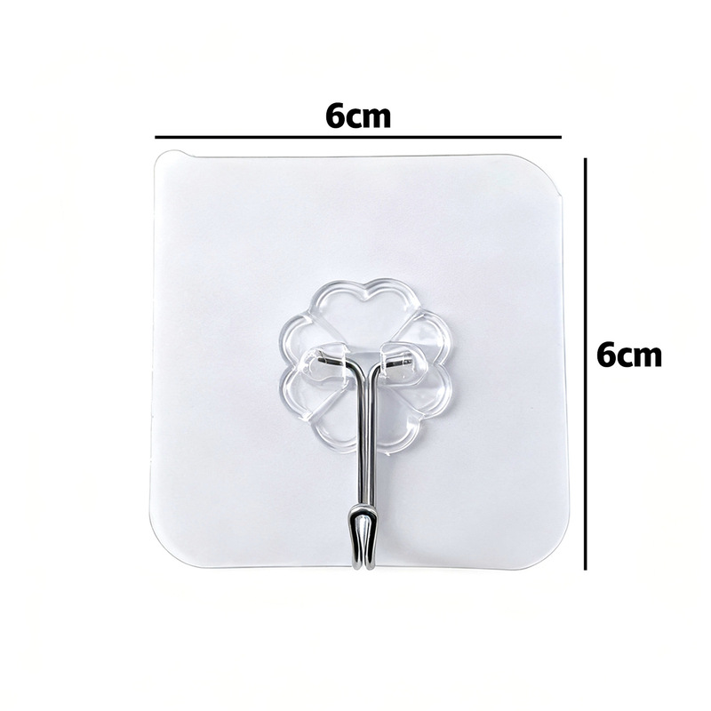No-Drill Strong Adhesive Hooks, Transparent Wall-Mounted Hooks for Clothes, Waterproof Adhesive Hooks, Wholesale from Manufacturer, Storage No-Drill Strong Adhesive Hooks, Transparent Wall-Mounted Hooks for Clothes, Waterproof Adhesive Hooks, Wholesale from Manufacturer, Storage