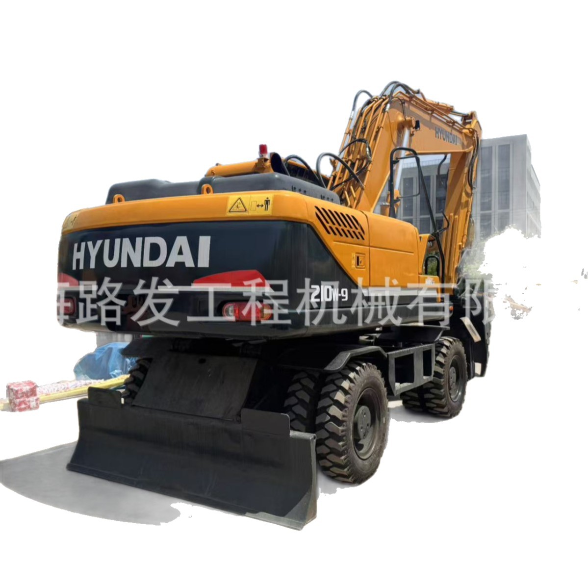 Excavadoras de ruedas modernas de segunda mano Hyundai 210 Excavadoras de ruedas R210W - 9 R210W - 9T 210WVS image 6