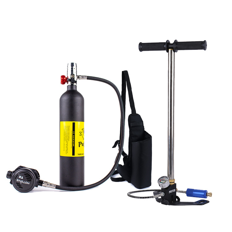 HOTDIVE Respirador Submarino buceo pequeño cilindro de gas portátil hogar profesional Ministro de Relaciones Exteriores Tiempo Equipo de Buceo profundo