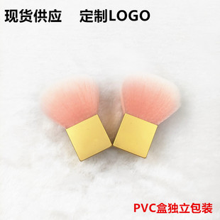 Nail powder dust brush square dust brush mushroom brush loose paint brush blush brush square nail brush nail tools