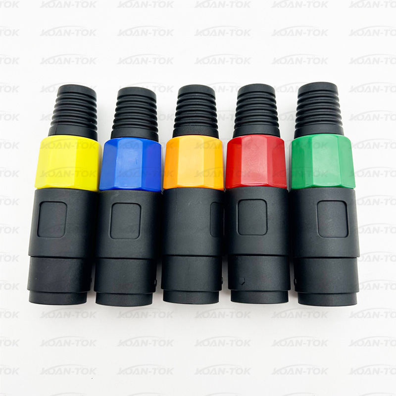 Four-core speaker audio professional socket female base four-core bayonet female connector power amplifier Carnon Ohm plug female connector Four-core speaker audio professional socket female base four-core bayonet female connector power amplifier Carnon Ohm plug female connector