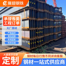 型材现货销售q235b/q355热轧H型钢10# 20#建筑钢梁钢结构工字钢