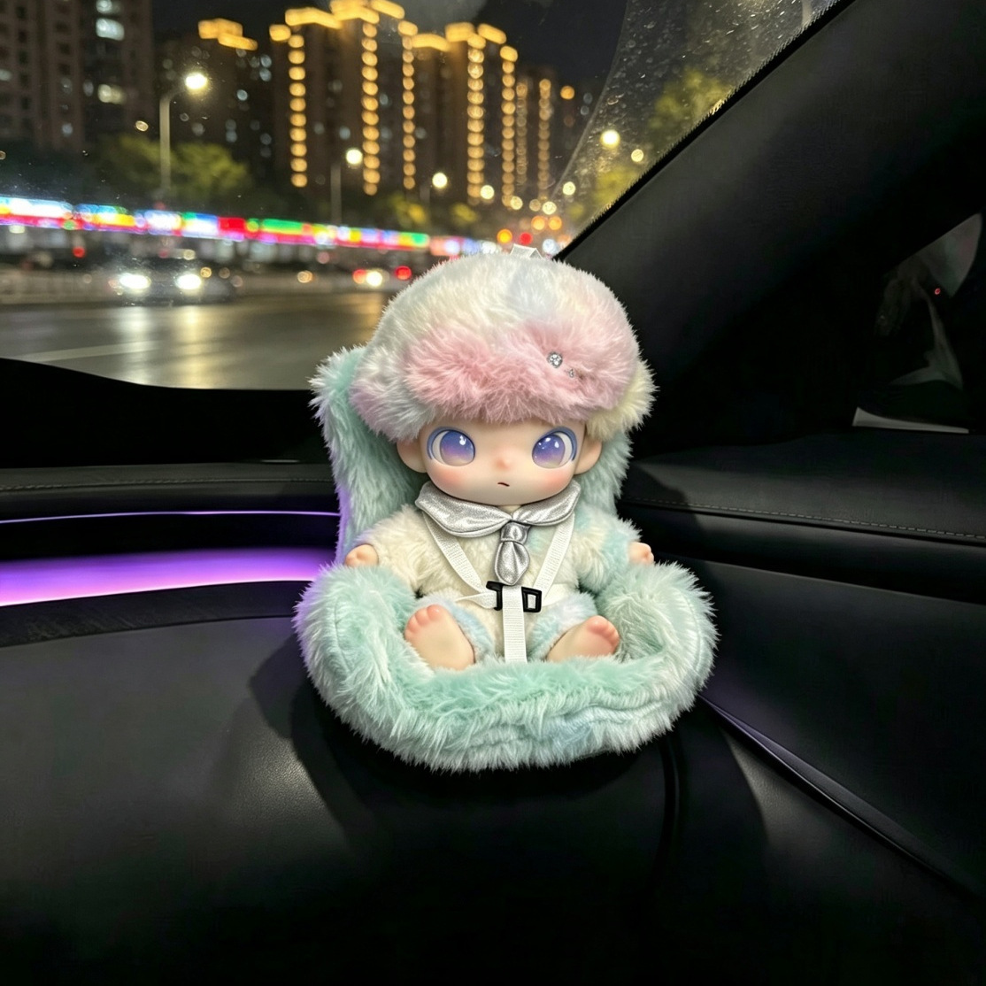 Mi SU7/YU7 doll car seat, Shangjie z7/Xiaopeng L03 doll safety seat, car decoration