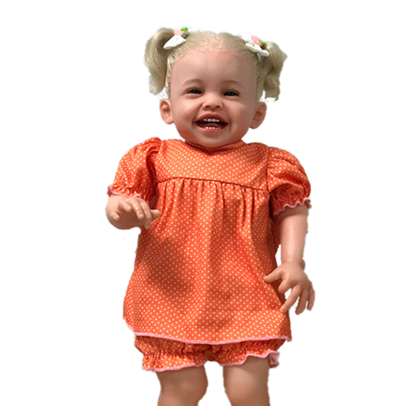 Cross-border Rebirth Doll Simulation Baby Wish Amazon Mila Silicone Doll Toy Reborn Doll