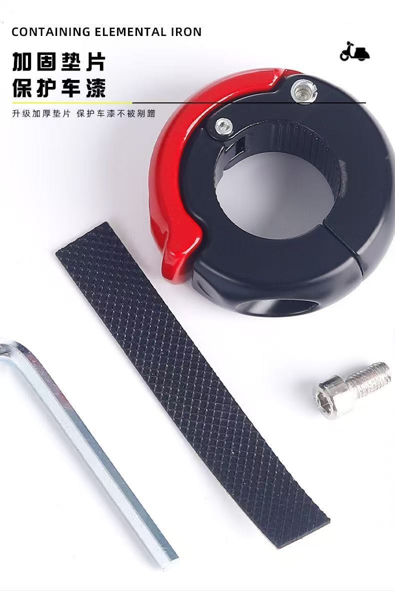 Universal front-mounted hook for motorcycles and electric bikes, strong load-bearing handlebar hanger for hanging items