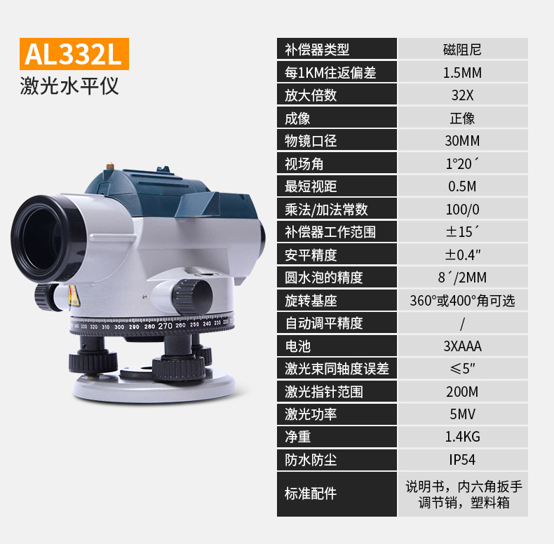 Láser de 32 veces de banda al332l