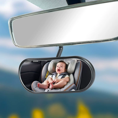 large field of view auxiliary mirror, Large field of view rear view auxiliary mirror