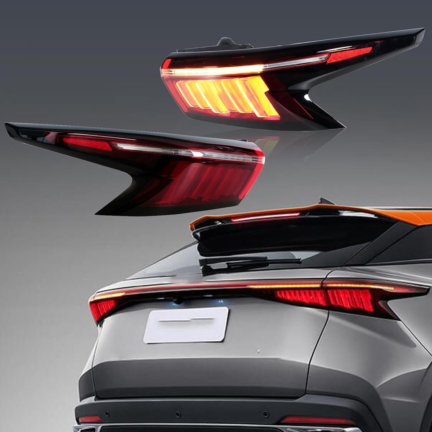 Aplicable a Chery Mengdac5 Rear Light Case Assembly OMODA5 Rear Light Reverse Light Brake Light Steering Light