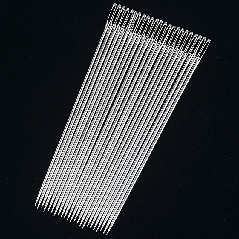 手縫い針、大穴針、高齢者用針、家庭用大目細長伝統手縫い針、キルト用小針、刺繍針|undefined