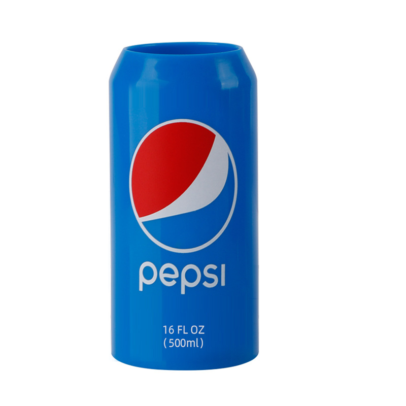 500ml 블루 실리콘 콜라 세트