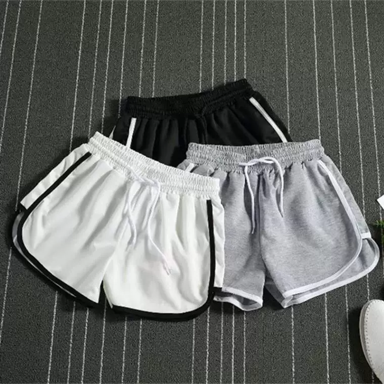 Спортивные шорты, fashionable breathable брюки для тренировки в зале для отдыха, для бега, свободный крой