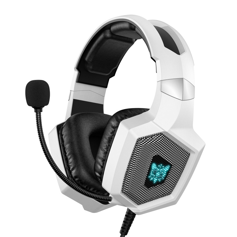 クロスボーダー ONIKUMA K8 ヘッドマウント ゲーミング ヘッドセット、E スポーツ用ヘッドセット、発光 RGB ヘッドセット|undefined