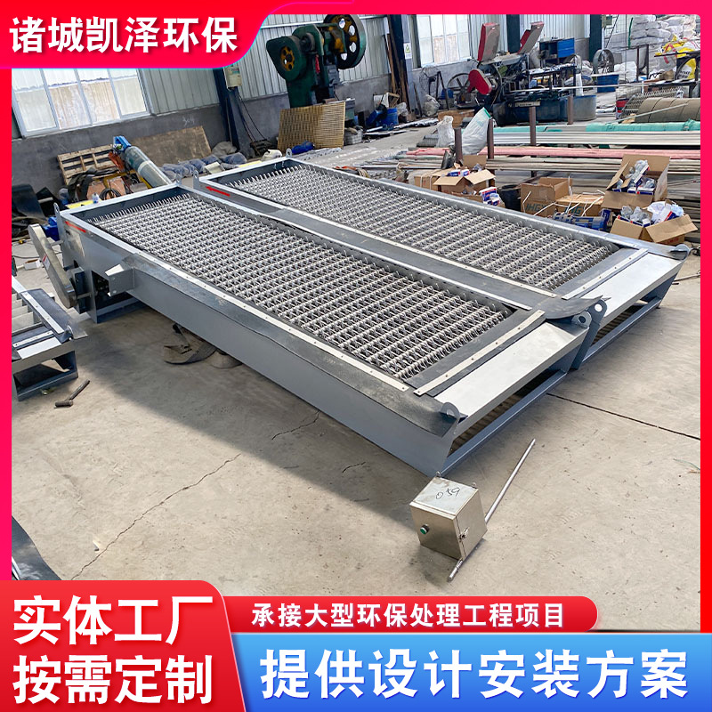 机械回转式格栅除污机 不锈钢雨水齿耙格栅除污设备 格栅清污栅
