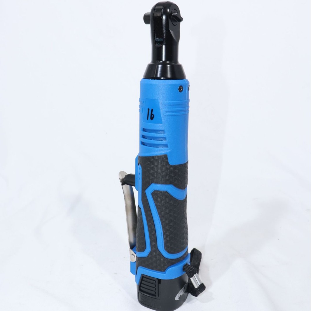 90度锂电棘轮扳手汽修桁架直角电动扳手跨境外贸3/8接头棘轮扳手