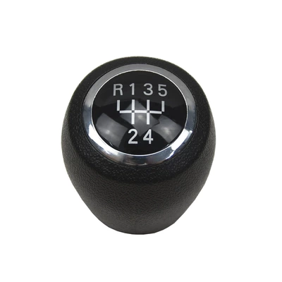 Suitable for Chevrolet Cruze 5-speed 6-speed manual transmission gear shift knob (Cab and accessories) - black-5-speed