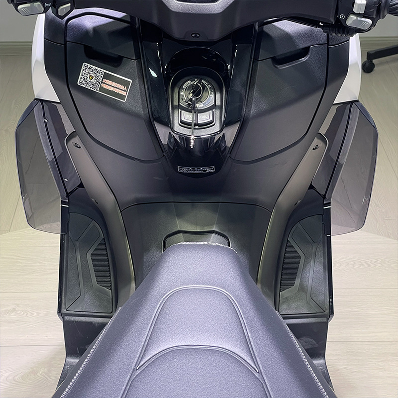 Applicable to Tianying TX150 modified leg windproof Linhai LMAX150 leg guard windshield side Guide cover leg guard