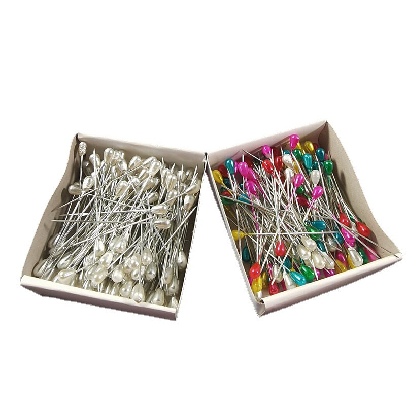 Aguja de perlas de gota de agua Aguja de perlas Aguja de posicionamiento Aguja de perlas (144 gotas de agua/caja de papel)