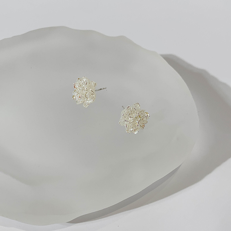 사랑과 낸시 13 라인  바늘 수지 로즈 틈새 디자인 고급 간단한 통근 여성 귀걸이